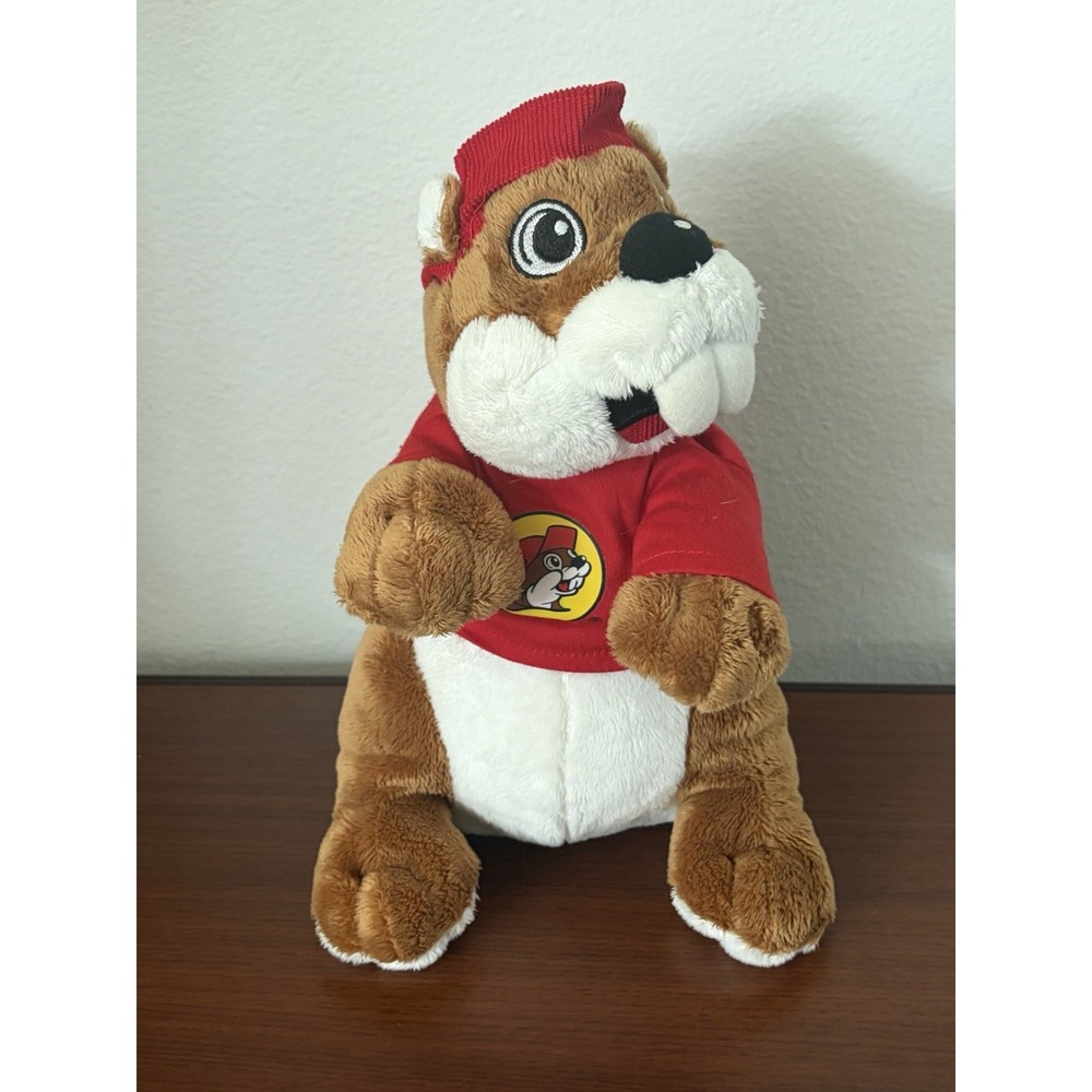 Buc-ee's 10" Beaver Plush Texas Gas Station Mascot Stuffed Animal Bucees